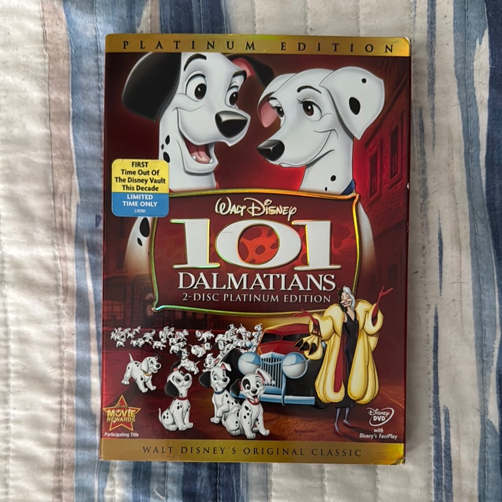 101 Dalmatians Platinum Edition DVD